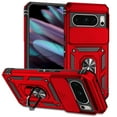 thumbnail image 1 of TECH CIRCLE for Google Pixel 9 Pro XL,Rugged Phone Case with Slide Camera Kickstand TPU Bumper Drop Proof Durable Military Grade Protective Case for Google Pixel 9 Pro XL 6.8" 2024,Red, 1 of 9