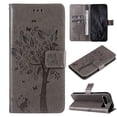 thumbnail image 1 of TECH CIRCLE for Google Pixel 9 Pro XL Wallet Case, Tree Embossed PU Leather Flip Folio Kickstand Card Holder Magnetic Wrist Strap Protective Case for Google Pixel 9 Pro XL 6.8" 2024,Gray, 1 of 10