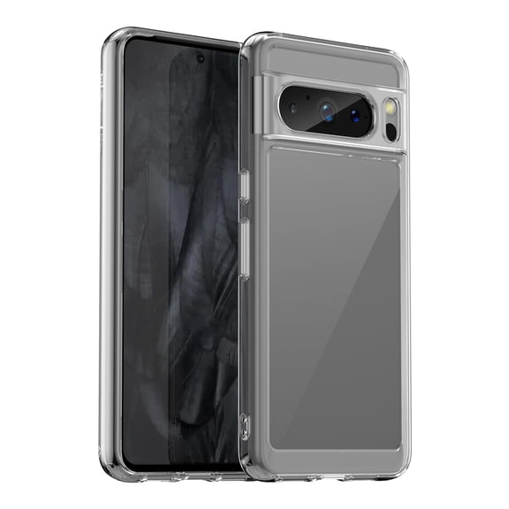 TECH CIRCLE For Google Pixel Fold Case,[Non-Yellowing][Supports Wireless Charging] Slim Thin Shockproof Transparent Bumper Cover Full Body Protective Clear Case for Google Pixel Fold 7.6" 2023,Clear