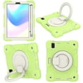 thumbnail image 1 of TECH CIRCLE Kids Case for Apple iPad mini 6th Gen 8.3-inch 2021 - Rugged Protective Handle Kickstand Shockproof Hybrid TPU PC Cover Shoulder Strap Pencil Holder Case for Apple iPad mini 6-Matchagreen, 1 of 7