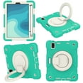thumbnail image 1 of TECH CIRCLE Kids Case for Apple iPad mini 6th Gen 8.3-inch 2021 - Rugged Protective Handle Kickstand Shockproof Hybrid TPU PC Cover Shoulder Strap Pencil Holder Case for Apple iPad mini 6-Mint Green, 1 of 7