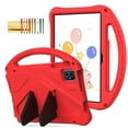 thumbnail image 1 of TECH CIRCLE Kids Case for Onn 10.1 Tablet 2024 Gen 4 Model:100135925,Lightweight Shockproof Rugged EVA Kids Friendly Handle Stand Child Proof Silicone Kids Case for Onn Tablet 10.1" 4 Gen 2024,Red, 1 of 6