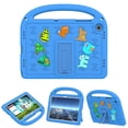 thumbnail image 1 of TECH CIRCLE Kids Case for Samsung Galaxy A9+ Plus Tablet (11-Inch) 2023, Cute Cartoon Case for Kids/Boys/Girls, with Kickstand & Handle & Shoulder Strap, Durable Protective Lightweight Case, Blue, 1 of 9