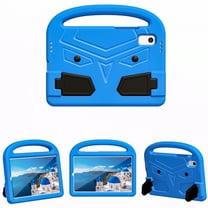 TECH CIRCLE Kids Case for Lenovo Tab M9 Tablet 9.0" 2023 Release - Lightweight EVA Foam Shockproof Portable Handle Cover Shell with Kickstand, Blue