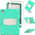 thumbnail image 1 of TECH CIRCLE Kids Case for iPad 10th Generation Case, for 2022 10.9 inch iPad 10 th Generation Case with Kickstand, Heavy Duty Shockproof Rugged 10.9" 10 Gen Cover for Kids Boy Child,Mintgreen, 1 of 9