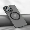 thumbnail image 1 of TECH CIRCLE MagSafe Case For iPhone 14 6.1 inch,Luxury Hard PC Frosted Shockproof Anti-Scratch Camera Lens Protector Strong Magnetic Ultra Slim Fit Back Phone Cover.For iPhone 14,Black, 1 of 9