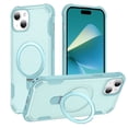 thumbnail image 1 of TECH CIRCLE Magneitc Case for iPhone 13,Shockproof Invisible Ring Stand Case Compatible with Mag Safe Rugged Back Cover for iPhone 13,Blue, 1 of 7