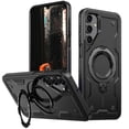 thumbnail image 1 of TECH CIRCLE Magnetic Case for Galaxy A15, [Compatible with MagSafe] Built in 360° Rotatable Ring Holder Kickstand Slim Shockproof Protective Phone Case for Galaxy A15 6.5" 2024,Black, 1 of 6