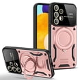 thumbnail image 1 of TECH CIRCLE Magnetic Case For Galaxy A32 4G,360°Rotate Magnetic Ring Stand Case with Mag-Safe Rugged Shockproof Protective Anti-Drop Cover for Samsung Galaxy A32 4G 6.4" 2021,Rosegold, 1 of 8