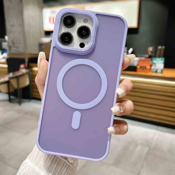 TECH CIRCLE Magnetic Case forFor iPhone 14 Plus,[Compatible with Magsafe & Military-Grade Proof] Dust-Proof Shockproof Protective Women Men Case for Apple iPhone 14 Plus 6.7" 2022,Lightpurple
