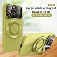 thumbnail image 1 of TECH CIRCLE Magnetic For iPhone 13 Pro Case,Compatible with MagSafe Military Grade Rugged Slim Stand Ring Holder Shockproof Protective Phone Cover for iPhone 13 Pro 6.1" 2021,Green, 1 of 1