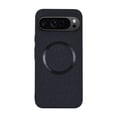thumbnail image 1 of TECH CIRCLE Magnetic Mag Safe Case for Google Pixel 9 Pro/Pixel 9, Business Cloth Fabric Texture PU Leather Shockproof Protective Case Non-Slip Anti-Scratch Cover for Google Pixel 9 Pro/Pixel 9,Black, 1 of 7
