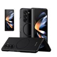 thumbnail image 1 of TECH CIRCLE Magnetic Phone Case for Samsung Galaxy Z Fold 5 Compatible for Magsafe, Military-Grade Shockproof Protective Case with Built-in Magnet Circle for Samsung Galaxy Z Fold 5 7.6" 2023,Black, 1 of 9