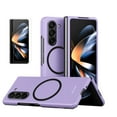thumbnail image 1 of TECH CIRCLE Magnetic Phone Case for Samsung Galaxy Z Fold 6 Compatible for Magsafe, Military-Grade Shockproof Protective Case with Built-in Magnet Circle for Samsung Galaxy Z Fold 6 7.6" 2024,Purple, 1 of 9