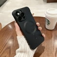 thumbnail image 1 of TECH CIRCLE Magnetic Ultra Thin Frosted Designed for iPhone 14 Pro Frameless Case, Slim Minimalist Lightweight Matte Hard Anti-Scratch MagSafe Cover Protective Borderless Case,Black, 1 of 1