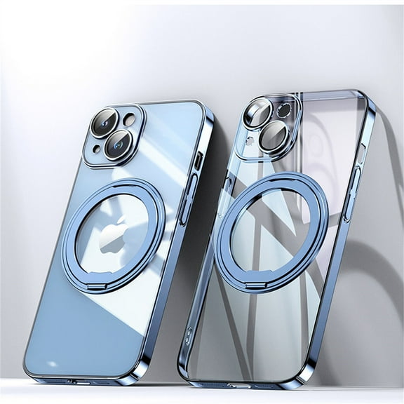 TECH CIRCLE Magnetic case For iPhone 14 Pro Max,Foldable Durable Ring Stand Compatible with Magsafe Military Grade Shockproof Protective Phone Cover for Apple iPhone 14 Pro Max 6.7 inch 2022,Blue