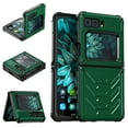 thumbnail image 1 of TECH CIRCLE for Motorola Moto Razr 2022 Case, Full-Body Dual Layer Heavy Duty Shockproof Rugged Anti-Scratch Protective Case Built-in Screen Protector For Motorola Moto Razr 5G 2022 6.7 inch, Green, 1 of 6