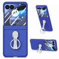 thumbnail image 1 of TECH CIRCLE for Motorola Razr Plus 2023 / Razr 40 Ultra Case, Slim Lightweight Ring Holder Kickstand Shockproof Protective Case Built-in Front Screen Protector for Motorola Razr+ 2023 5G,Blue, 1 of 10