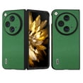 thumbnail image 1 of TECH CIRCLE for One Plus Open/Oppo Find N3 7.82" 2023 Case, Built-in Front Tempered Film PU Leather Skin Weai-resistant Shockproof Drop Resistant Anti-scratch PC Backplane Slim Lightweight Cover,Green, 1 of 5