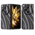 thumbnail image 1 of TECH CIRCLE for OnePlus Open Case, Oppo Find N3 Case,Ultra Slim PU Leather Hybrid Shockproof Anti-Scratch Fashionable Galaxy Pattern Design Phone Case Cover for OnePlus Open/Oppo Find N3 2023 - Gray, 1 of 5