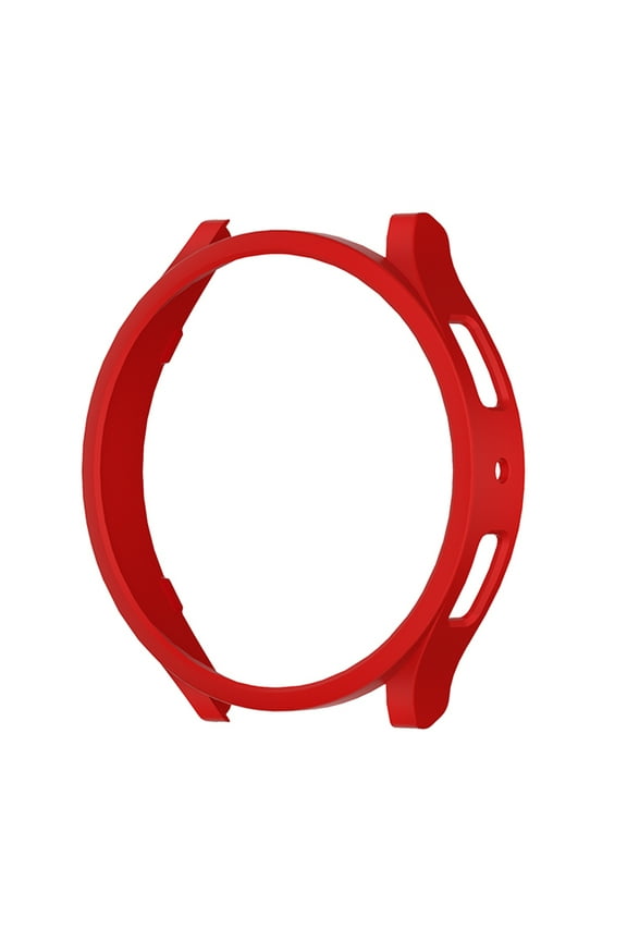TECH CIRCLE PC Case for Galaxy Watch 4 Classic (46mm) 2021 Model ‎SM-R890NZ - Premium Hard Plastic Smartwatch Case Slim Lightweight Protective Protector, Red