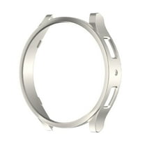 TECH CIRCLE PC Case for Galaxy Watch 5 (44mm) 2022 Model ‎SM-R910NZ - Premium Hard Plastic Smartwatch Case Slim Lightweight Protective Protector, Starlight