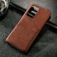 thumbnail image 1 of TECH CIRCLE PU Leather Card Case For Galaxy S20 FE,Slim Lightweight Soft Back Cover Grip Protective Classic Business Women Men Cases with Card Slot for Samsung Galaxy S20 FE 6.5" 2020,Brown, 1 of 6