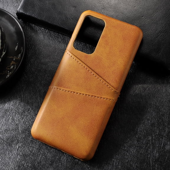 TECH CIRCLE PU Leather Card Case For OnePlus 7 Pro,Slim Lightweight Soft Back Cover Grip Protective Classic Business Women Men Cases with Card Slot for OnePlus 7 Pro 6.67" 2019,Gray