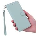 thumbnail image 1 of TECH CIRCLE PU Premium Leather Solid Color, Wallet Case for iPhone XS/X.Flip Kickstand Ultra-Slim Cover for iPhone XS/X 5.8 inch,Blue, 1 of 6