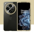 thumbnail image 1 of TECH CIRCLE  Plating Clear Case for OnePlus Open, Luxury Slim Transparent Shockproof Anti-Scratch Hard PC Full Body Protective Women Men Shell for OnePlus Open//Oppo Find N3 7.82 Inch 2023, Gold, 1 of 5