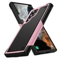 thumbnail image 1 of TECH CIRCLE Rugged Case For Galaxy S21 FE, Military Grade Shockproof Protective Bumper Anti-Scratch Dual Layers Phone Case Cover for Samsung Galaxy S21 FE 6.4" 2022,Pink, 1 of 7