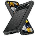 thumbnail image 1 of TECH CIRCLE Rugged Case for Google Pixel 8 Pro, Military Grade Shockproof Protective Bumper Anti-Scratch Dual Layers Phone Case Cover for Google Pixel 8 Pro 6.7" 2023, Black, 1 of 7