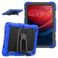 thumbnail image 1 of TECH CIRCLE Rugged Case for Lenovo Tab M11 Tablet (11") 2024 - Premium Hard Case with Screen Protector /Shoulder Strap, Shockproof Sturdy Cover with Foldable Kickstand, Protective Kids Case, Darkblue, 1 of 6