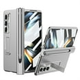 thumbnail image 1 of TECH CIRCLE Rugged Case for Samsung Galaxy Z Fold 6 Built-in [Kickstand] [S Pen Holder] [Screen Protector] [Hinge Protection], Heavy Duty Shockproof Protective Cover for Galaxy Z Fold 6 7.6",Silver, 1 of 7