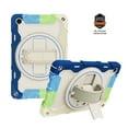 thumbnail image 1 of TECH CIRCLE Rugged Case for (2022) Lenovo Tab M10 Plus (3rd Gen) 10.6" Tablet (TB-125F) - Shockproof Kickstand Case with Hand Strap, Blue, 1 of 10