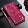 thumbnail image 1 of TECH CIRCLE for Samsung Galaxy A13 5G Case, Zipper Wallet Pocket Luxury Glitter Flip Kickstand Magnetic Card Slots Wrist Strap Protective Cover for Samsung Galaxy A13 5G Case 6.5 inch,Rose, 1 of 5