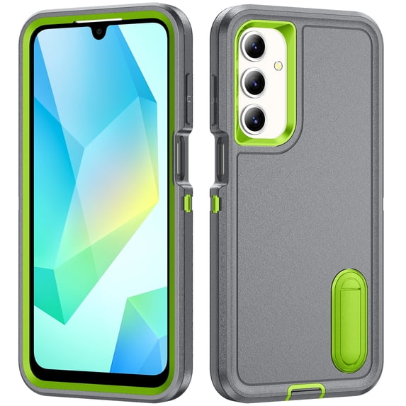 TECH CIRCLE for Samsung Galaxy A16 5G Case, Anti-Drop Hybrid Heavy Duty Protective Phone Cover Shockproof Rugged Military Bumper Tough Kickstand Cover for Samsung Galaxy A16 5G 6.7" 2024,Gray