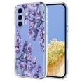 thumbnail image 1 of TECH CIRCLE for Samsung Galaxy A26 5G Flexible TPU Magnetic Phone Case Compatible with MagSafe Cute Slim Clear Floral Full-Body Shockproof Protection Cover for Women Girls,E, 1 of 6