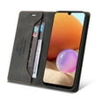 thumbnail image 1 of TECH CIRCLE For Samsung Galaxy A32 4G, Leather Wallet Case with RFID Blocking Card Holder Flip Case Shockproof Kickstand Protection Cover For Samsung Galaxy A32 4G,Black, 1 of 5