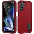 thumbnail image 1 of TECH CIRCLE for Samsung Galaxy A54 5G Case, Anti-Drop Hybrid Heavy Duty Protective Phone Cover Shockproof Rugged Military Bumper Tough Kickstand Cover for Samsung Galaxy A54 5G 6.4" 2023,Red, 1 of 7