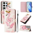 thumbnail image 1 of TECH CIRCLE for Samsung Galaxy A71 5G Case 6.7" (2020 Release), Cute Cartoon Flip Wallet Case with Lanyard, Built-in Card Slots & Stand Function, Portable Lightweight Slim Cover, Bird, 1 of 3