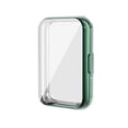 thumbnail image 1 of TECH CIRCLE for Samsung Galaxy Fit 3 Case with Screen Protector, Soft TPU Face Cover Scratch Resistant Full Protective Bumper Set Ultra-Thin Smartwatch Accessories for Men Women,Green, 1 of 9