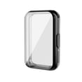 thumbnail image 1 of TECH CIRCLE for Samsung Galaxy Fit 3 Case with Screen Protector, Soft TPU Face Cover Scratch Resistant Full Protective Bumper Set Ultra-Thin Smartwatch Accessories for Men Women,Black, 1 of 9