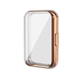thumbnail image 1 of TECH CIRCLE for Samsung Galaxy Fit 3 Case with Screen Protector, Soft TPU Face Cover Scratch Resistant Full Protective Bumper Set Ultra-Thin Smartwatch Accessories for Men Women,Rosegold, 1 of 9