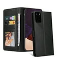 thumbnail image 1 of TECH CIRCLE For Samsung Galaxy Note 20 Ultra Wallet Case,Luxury Stylish PU Leather Shockproof Magnetic Flip Holder Credit Card Slots Drop Protection Cover.For Samsung Galaxy Note 20 Ultra,Black, 1 of 11