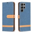 thumbnail image 1 of TECH CIRCLE For Samsung Galaxy S21 Ultra Wallet Case,Flip Folio Shockproof Protective Cover with Card Holder Kickstand Purse Wrist Strap Phone Case for Samsung Galaxy S21 Ultra 6.8" 2021,Darkblue, 1 of 8
