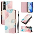 thumbnail image 1 of TECH CIRCLE for Samsung Galaxy S22+ Plus Case 6.6-Inch (2022 Release), Cute Cartoon Flip Wallet Case with Lanyard, Built-in Card Slots & Stand Function, Portable Lightweight Slim Folio Cover, Graffiti, 1 of 3