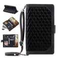 thumbnail image 1 of TECH CIRCLE for Samsung Galaxy S22 Plus Wallet Case,Crossbody Purse Cover Card Slots Flip Holder Luxury PU Leather Zipper Protective Case with Wrist Strap for Samsung Galaxy S22 Plus 2022,Black, 1 of 13