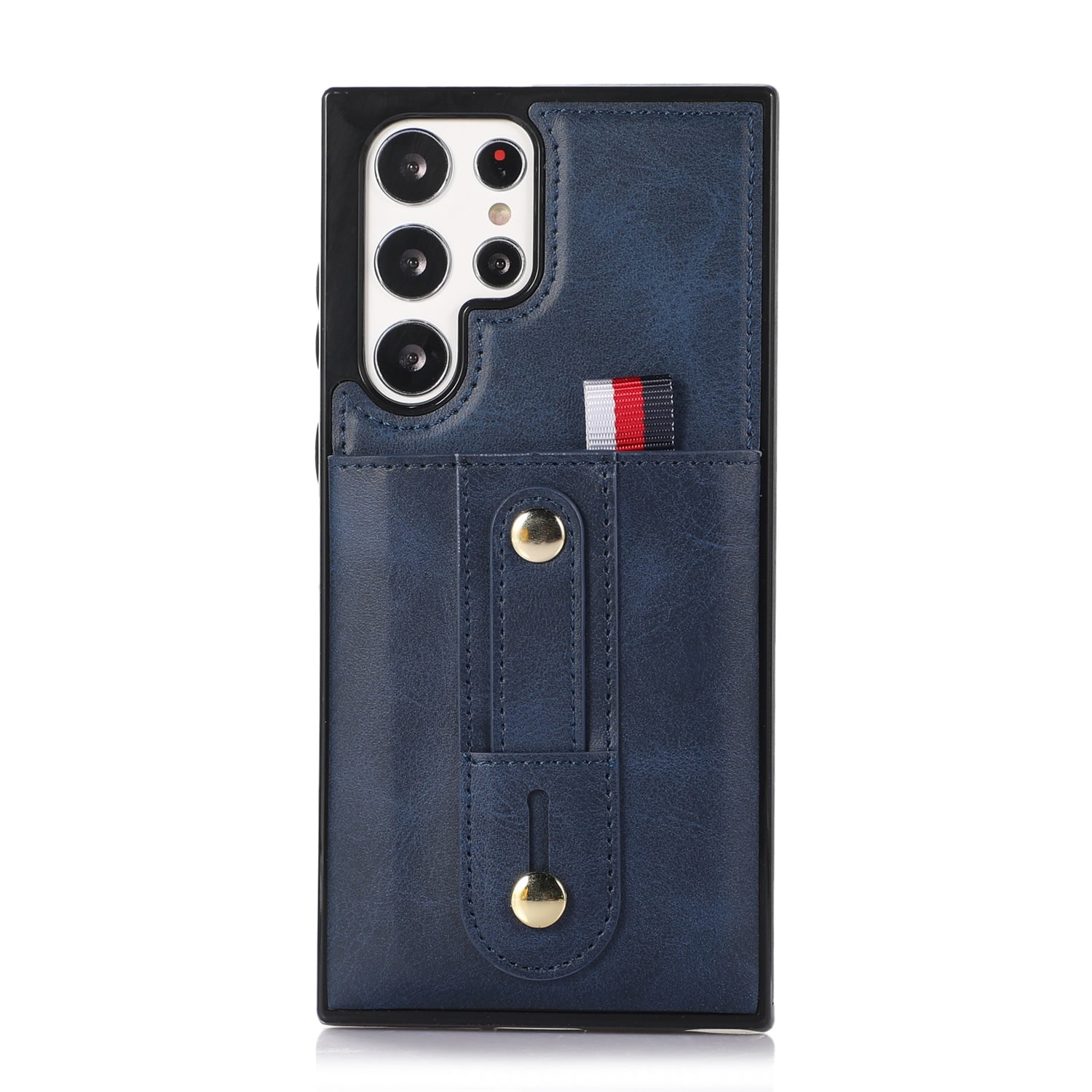 TECH CIRCLE for Samsung Galaxy S22 Ultra Case, PU Leather