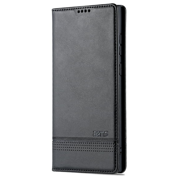 TECH CIRCLE Samsung Galaxy S23 Plus Wallet Case,PU Leather TPU Bumper Card Slots Hands-Free Kickstand Magnetic Closure Shockproof Flip Folio Case for Samsung Galaxy S23 Plus 6.6 inch 2023,Black